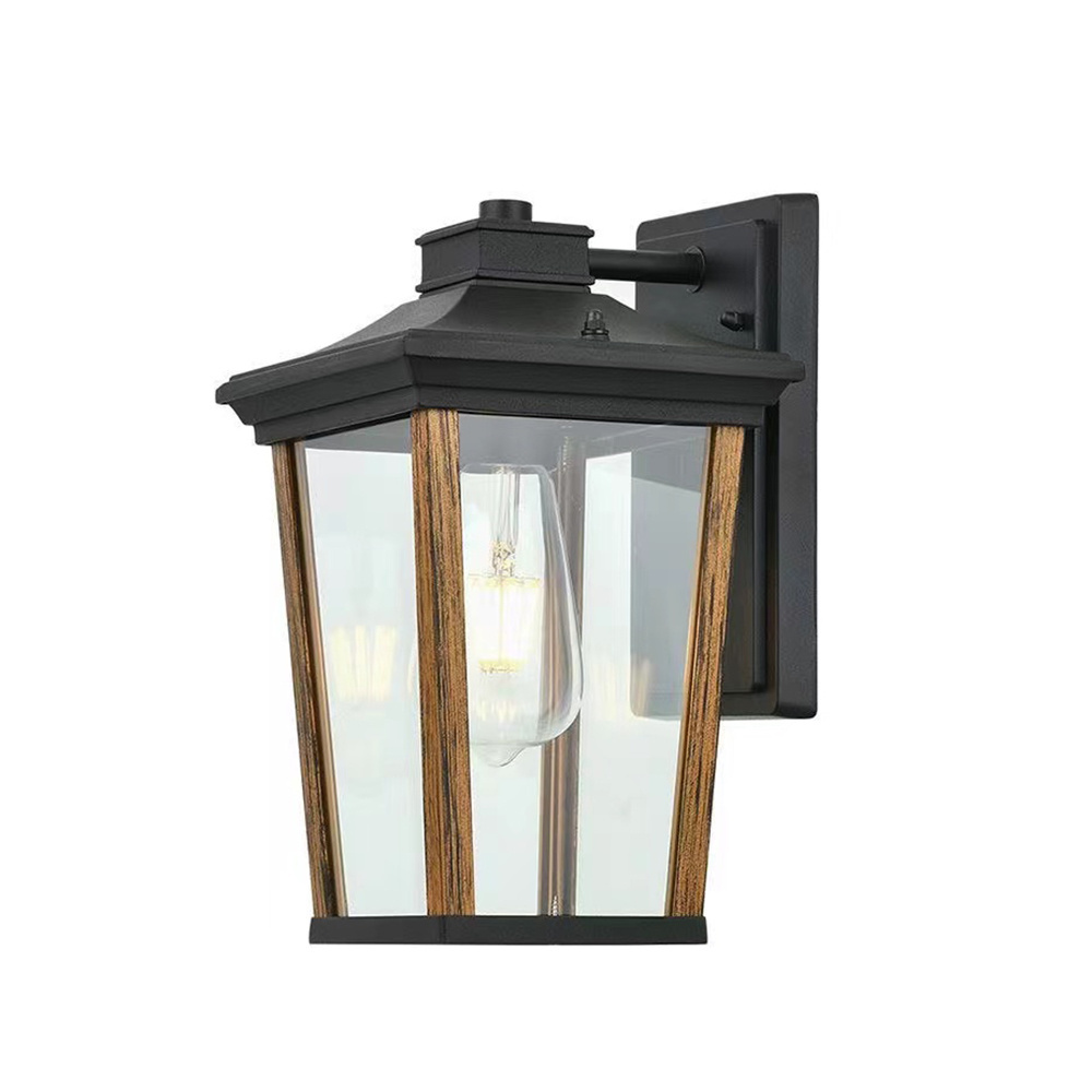 Outdoor Wall Light Fixtures Black 15.35