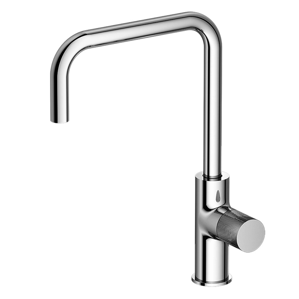 S304 Single Handle Kitchen Stainless Steel Matte Black Drinking Water Faucet Single Handle Hot and Cold Brass Faucet