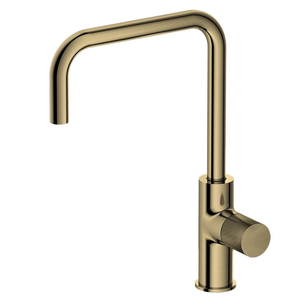 S304 Single Handle Kitchen Stainless Steel Matte Black Drinking Water Faucet Single Handle Hot and Cold Brass Faucet