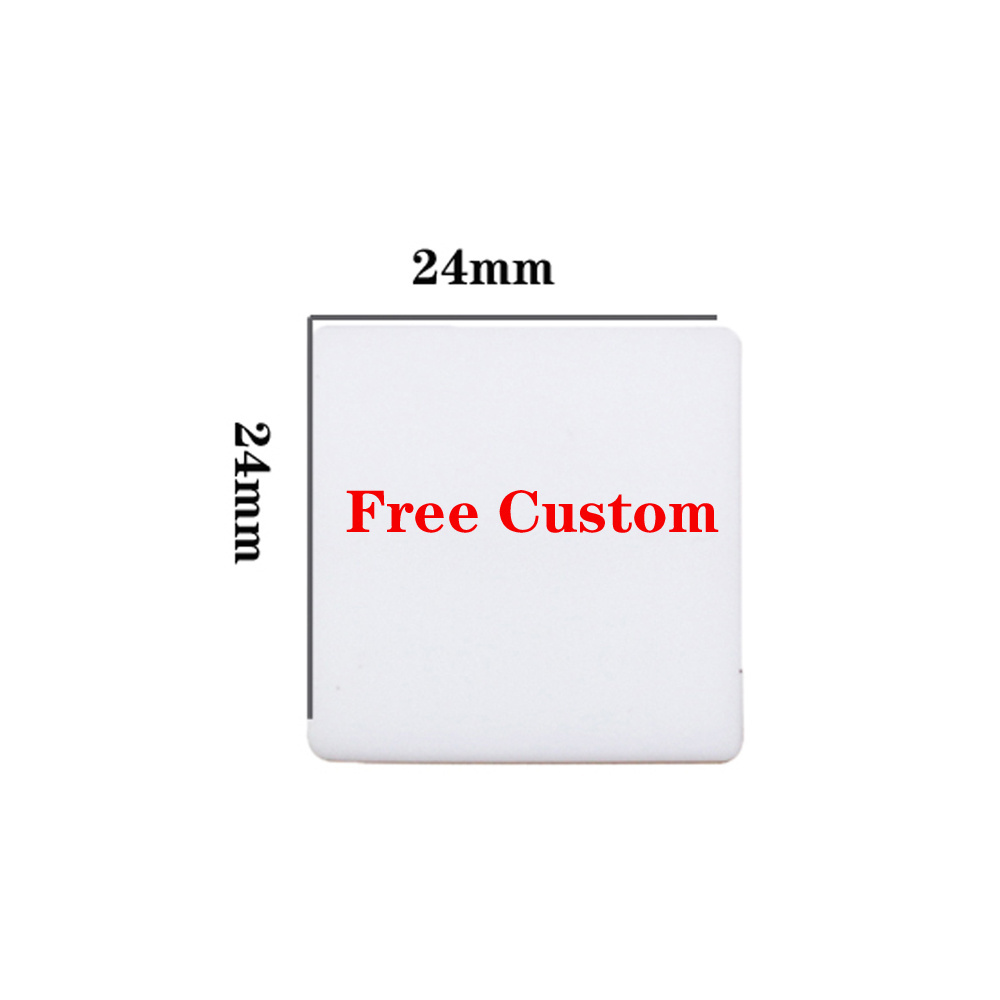 Free Film Printed Personalized Photo Beads Create Your Own Focal Beads Rectangle Square Round Heart Custom Silicone Focal Beads