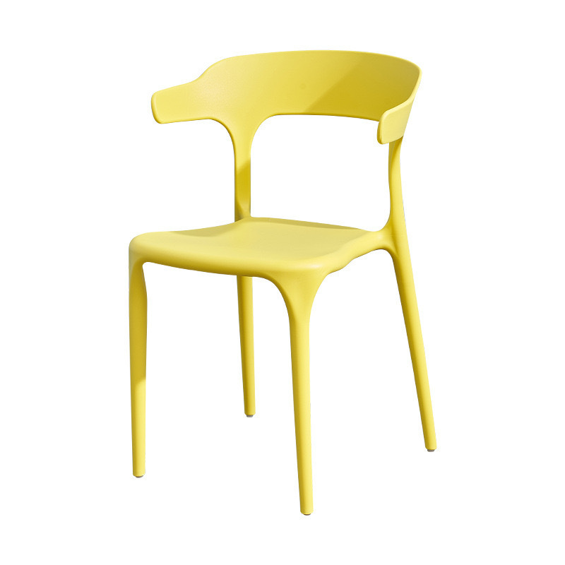 Dining Room Furniture Chair Stackable Modern Leisure Design Plastic Chair