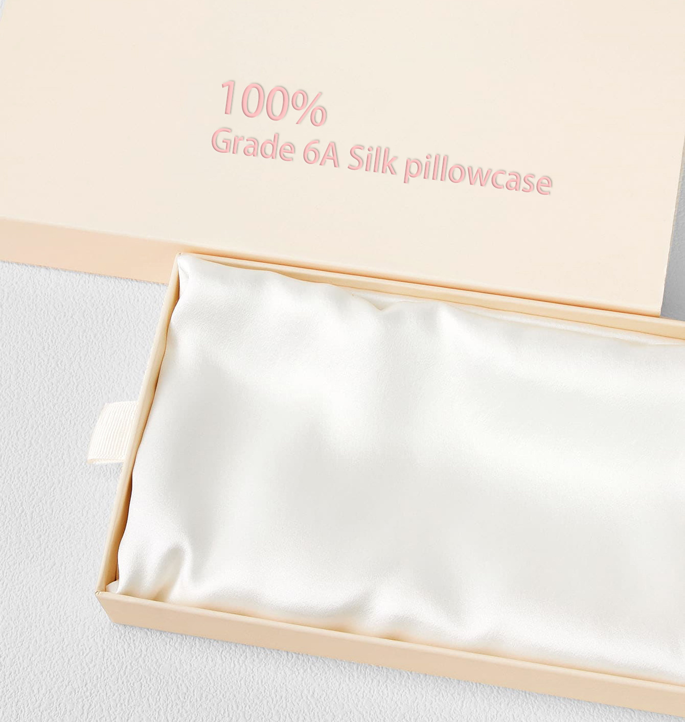 wholesale custom Grade 6A 100% silk satin pillow case mulberry silk pillowcase Oeko-tex charmeuse silk pillow case