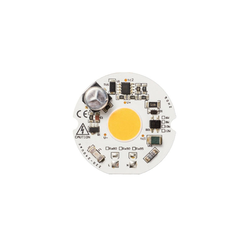 Hot sell ac 230v led modules cob 2700K 3000K 4000K 5000K 6500K 5W 120V 230V DOB chip with triac dimming type for downlight