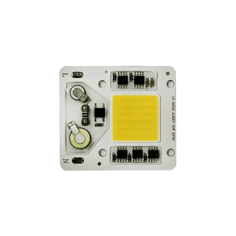 AC 220V 50W driverless COB LED Chip light module white red green blue amber colors for DIY Floodlight Spotlight