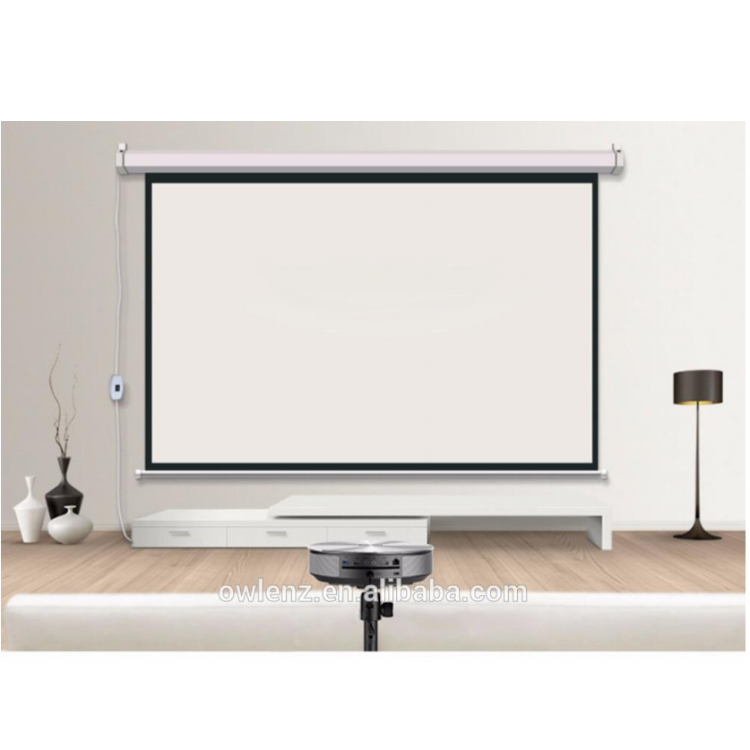 Big Size Format 16:9 200 inch Motorized Projection Screen/Electric Projection Screen/Big Size Projection Screen