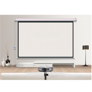 Big Size Format 16:9 200 inch Motorized Projection Screen/Electric Projection Screen/Big Size Projection Screen