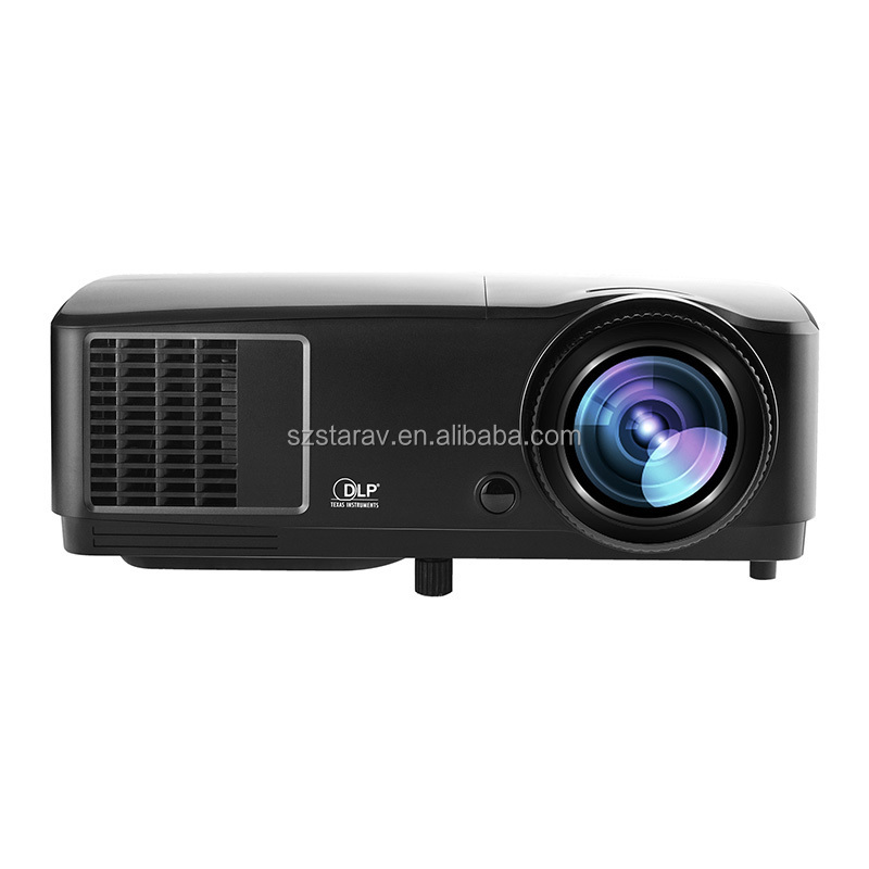 RD809 top-selling 4200 lumens double HDMI business home theater large screen school education presentation multimedia projector