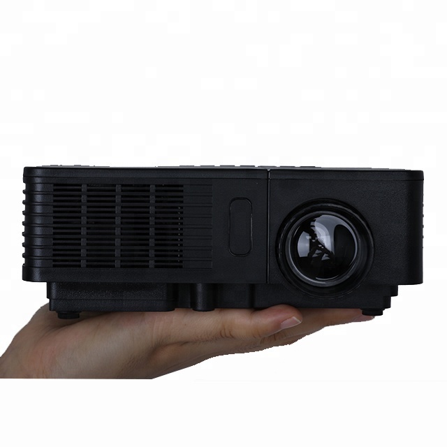 SD20 Portable LED Projector Cinema Theater Support computer USB flash SD card and DVD Projector