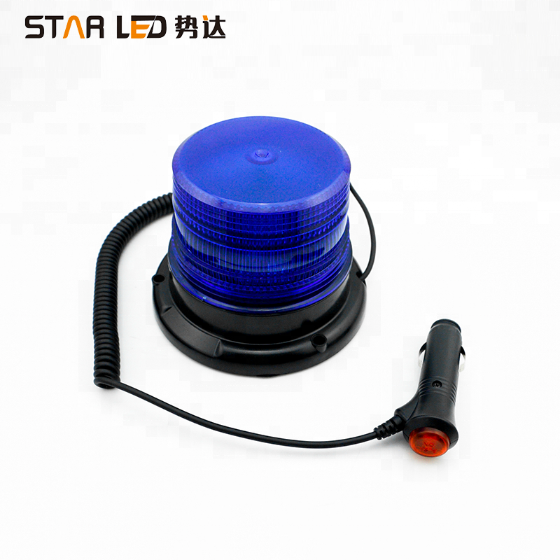 9-30V blue led magnetic safety warning beacon lights for forklift trucks ems