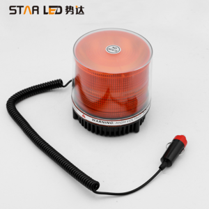 12V 24V amber led emergency forkliftled mini beacon strobe light for car warning light magnet