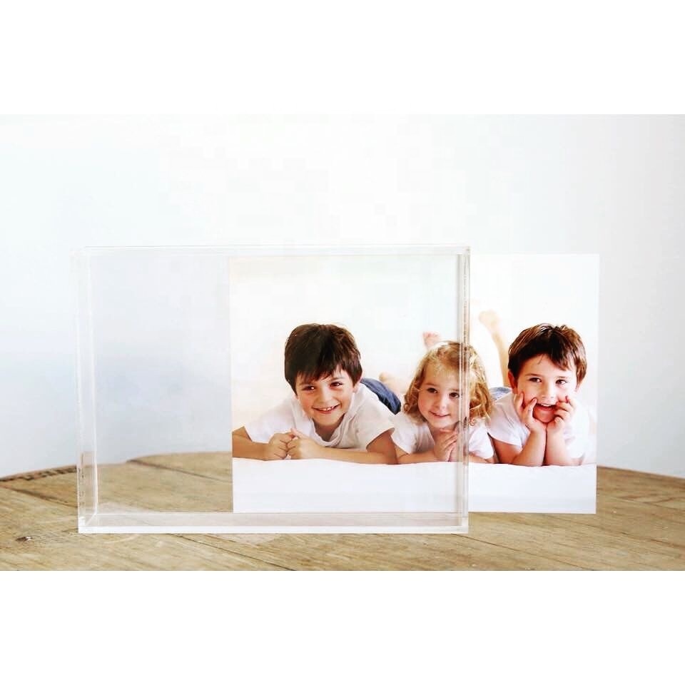 4x6 5x7 lucite picture frame acrylic box frame wedding photo frame