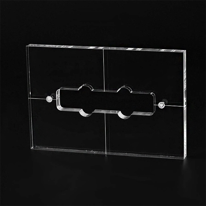 CNC Clear Acrylic Pickup Routing Template For Guitar Standard Jazz Bass Neck Pickup