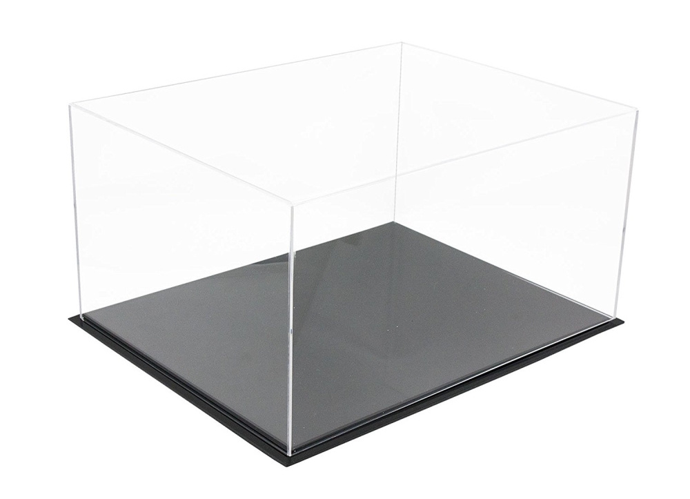 Acrylic Shoe Display Case With Black Base Clear Acrylic Shoe Box