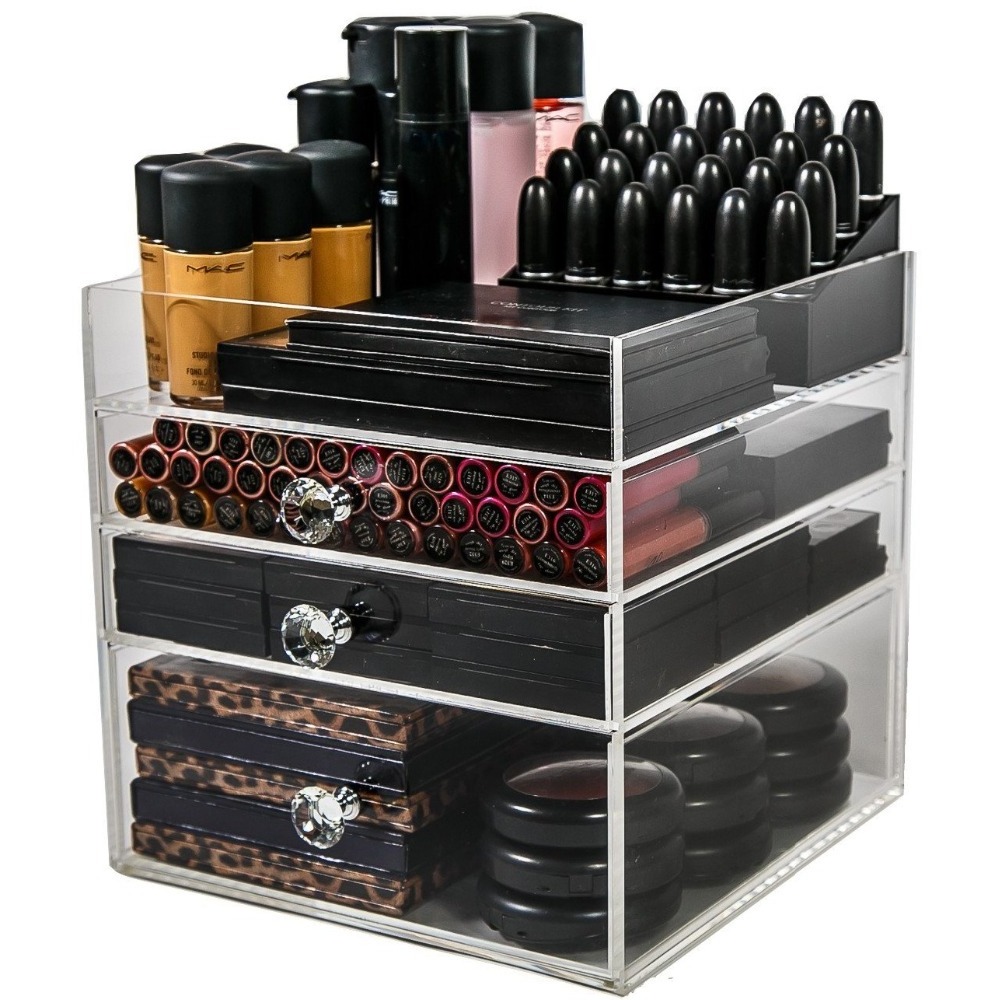 Acrylic Makeup Organizer Wholesale Clear Acrylic Makeup Organizer With Drawer