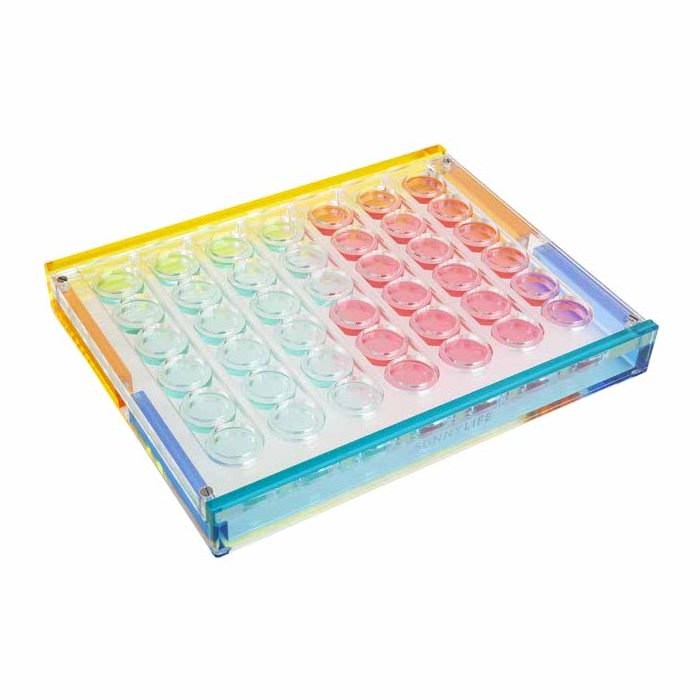 Bright Color Acrylic 4 In A Row Game Set For Family Game Night Fun Lucite 4 In A Row Game Custom Chips