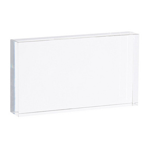 High Quality Acrylic Block Blank Acrylic Stamp Block Transparent Lucite Solid Blocks