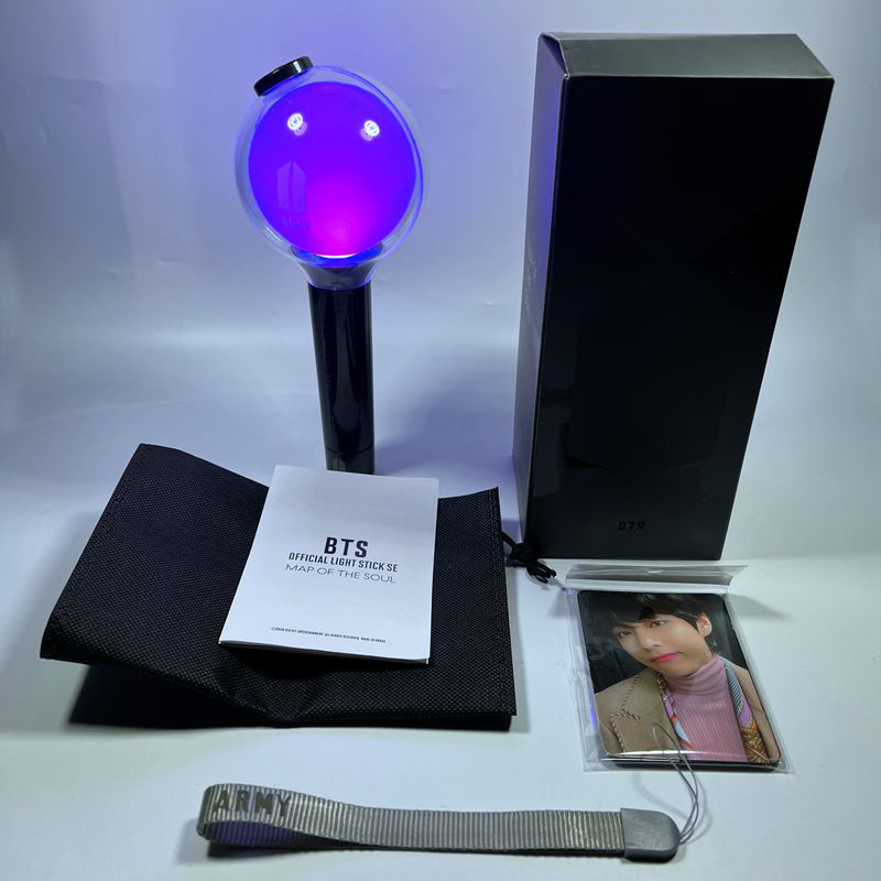 Starlighting army bomb kpop idol official APP programmable fan light stick cheering hand LED glow stick for Fan's events