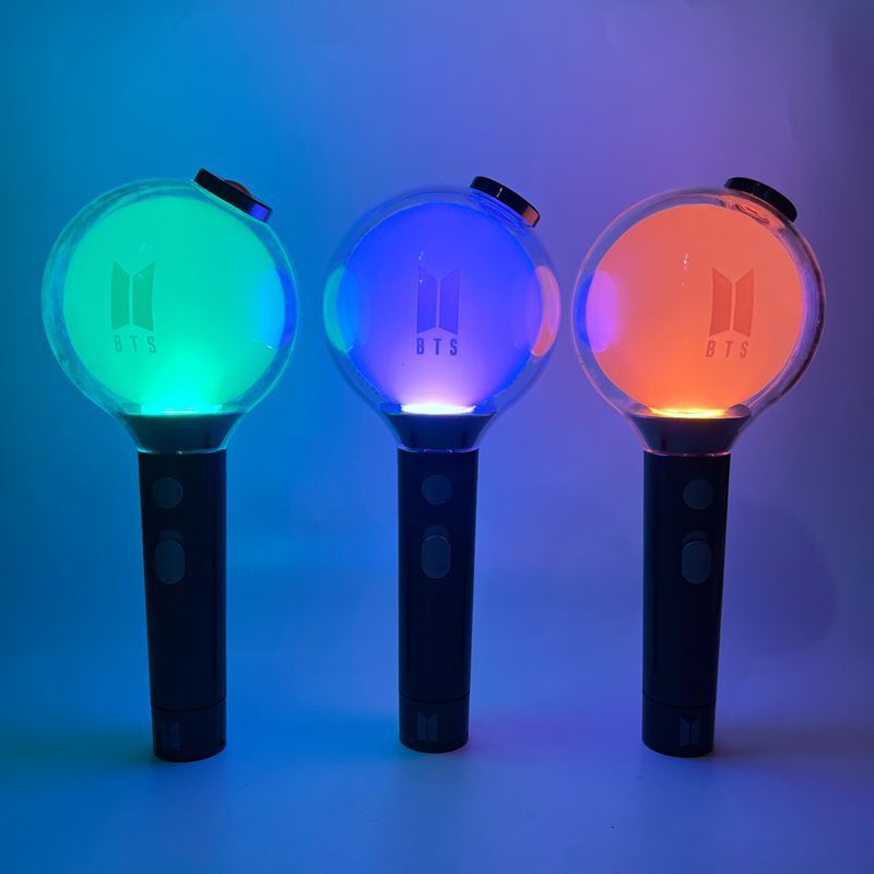 Starlighting army bomb kpop idol official APP programmable fan light stick cheering hand LED glow stick for Fan's events