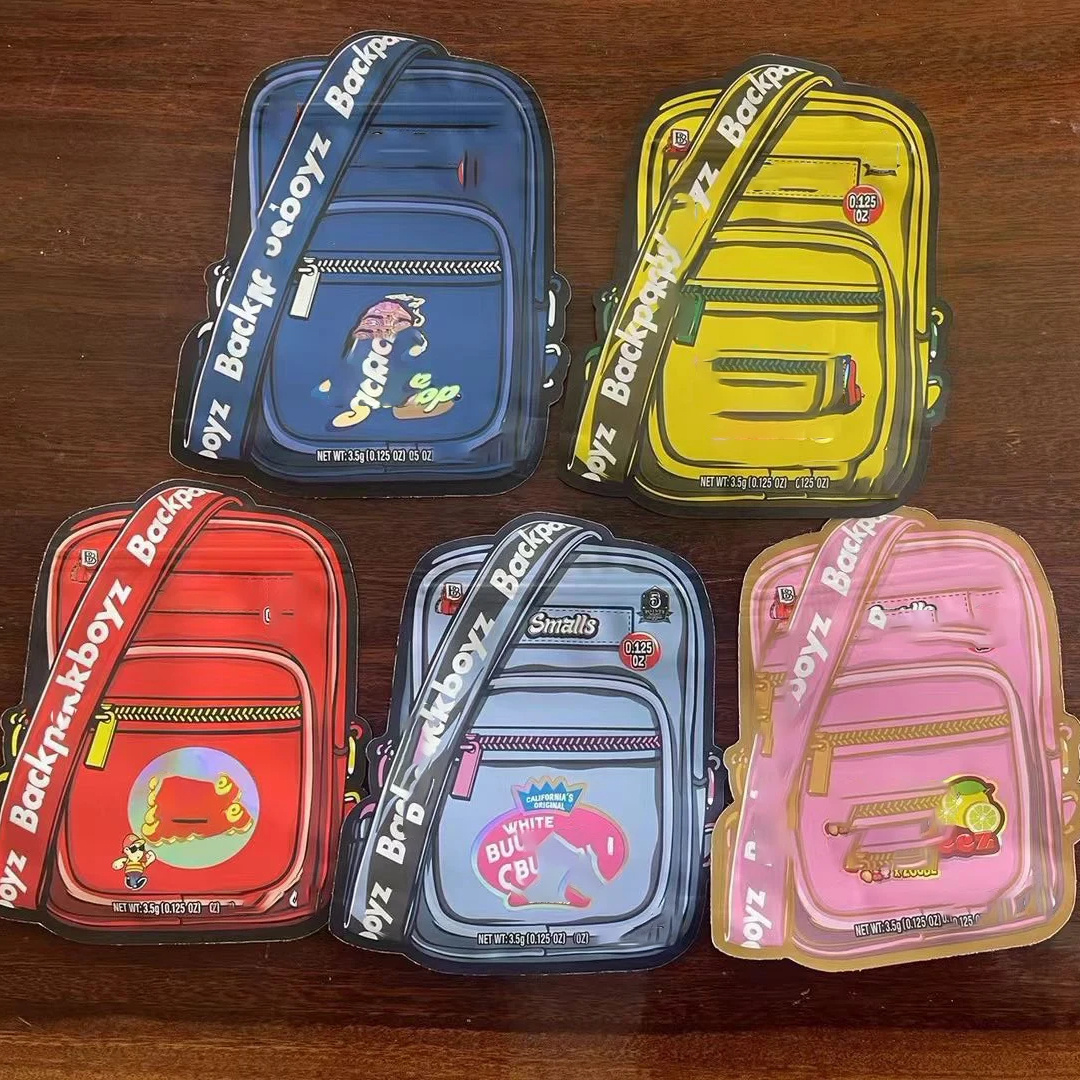 Newest BackPack Boyz 3.5G Mylar Bags Candy Bag Plastic Packaging Zipper Lock Mylar Bag Odor-Resistant Aluminum Foil