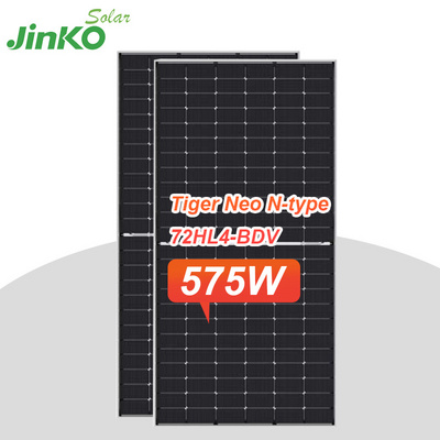 Jinko Ja Solar Case 565w 570w 575w 580w Tiger Module Jinko Bifacial Double Glass Solar Panel Price