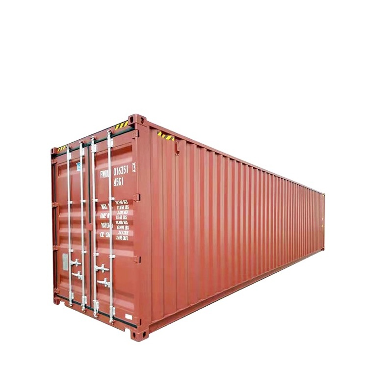 26 Tons Payload Marine Container 40 Foot Steel Shipping Container