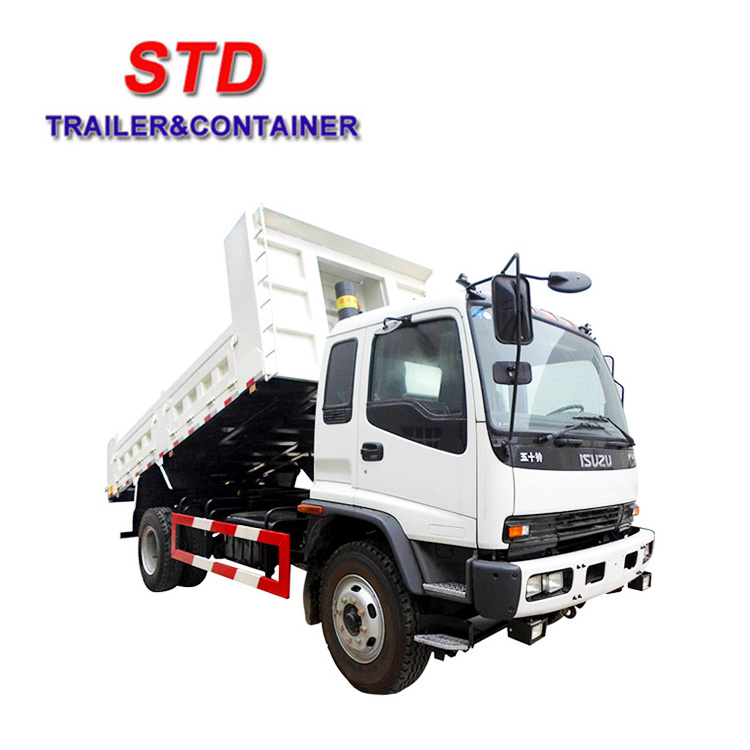 Original Condition Second Hand Tipper Truck ISUZU 4WD Dump Truck Cargo Tipper Truck Price