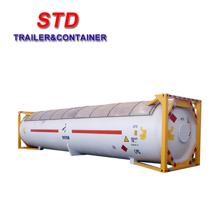 T50 LPG ISO tank shipping container 20 feet LPG tank container