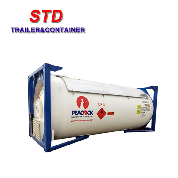 T50 LPG ISO tank shipping container 20 feet LPG tank container