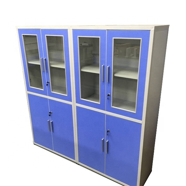 Laboratory  furniture Double glazed doors medicine cabinet