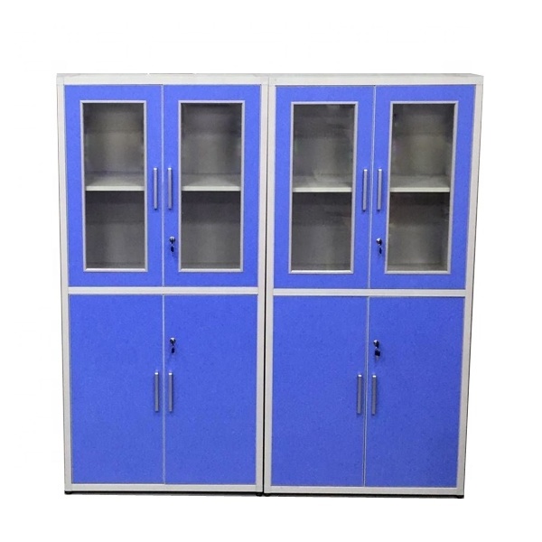 Laboratory  furniture Double glazed doors medicine cabinet