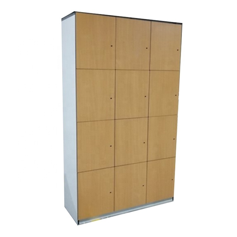 Waterproof HPL Cabinets Compact Laminate Wooden Locker For Beach