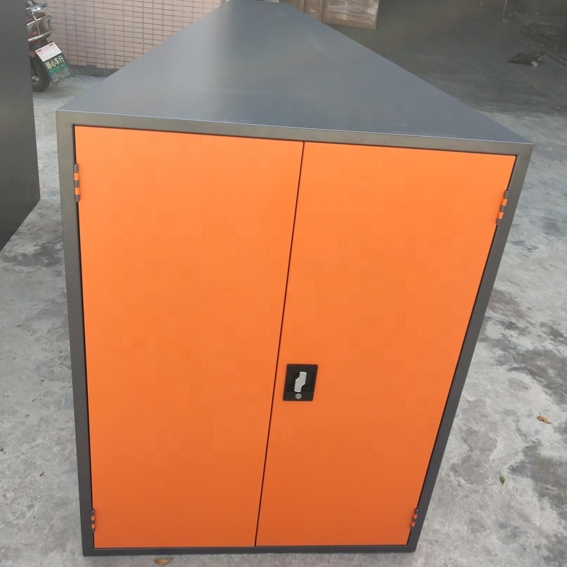 Freestanding Public Waterproof Steel Furniture Bicycle Locker Shed/Bike Storage locker