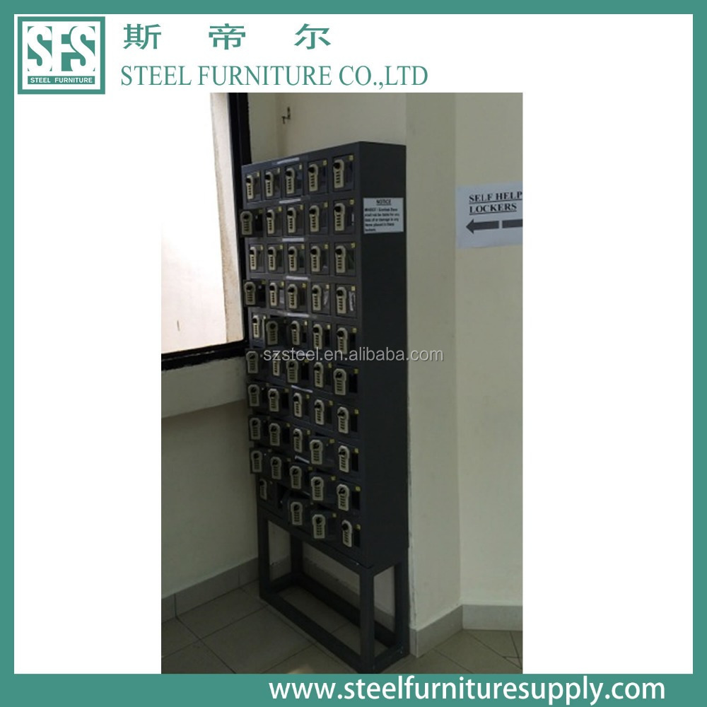 Metal 30 doors 50doors cell phone locker,mobile phone storage locker cabinet