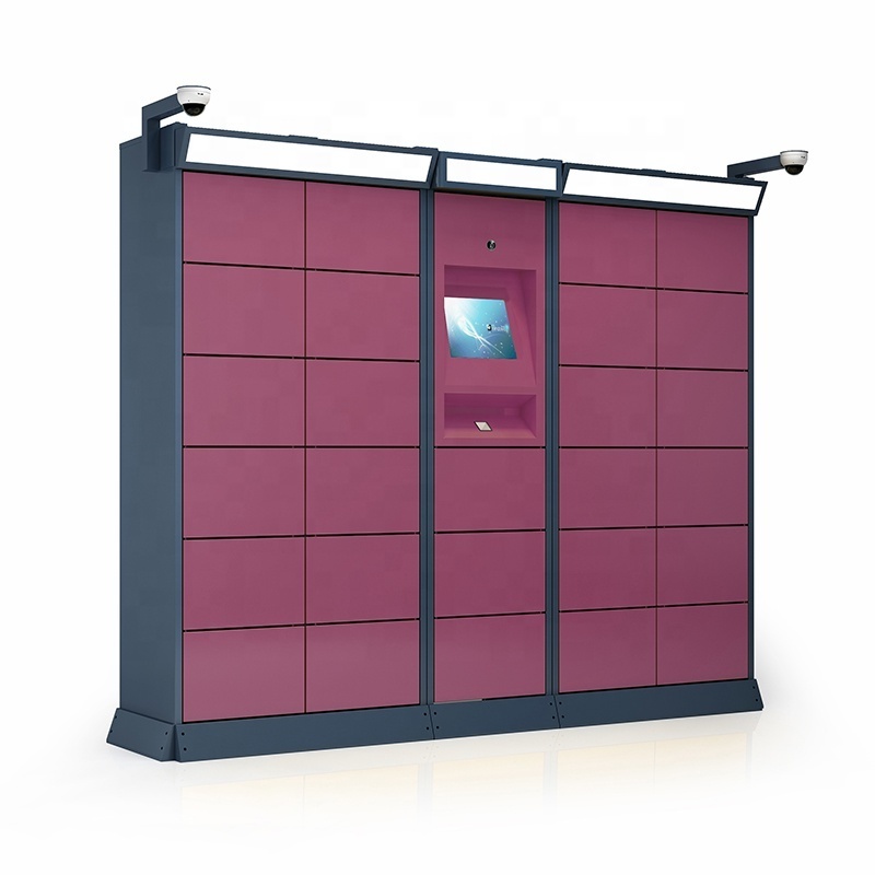 Shenzhen Custom Made Electronic Smart Cabinet Outdoor Parcel Locker