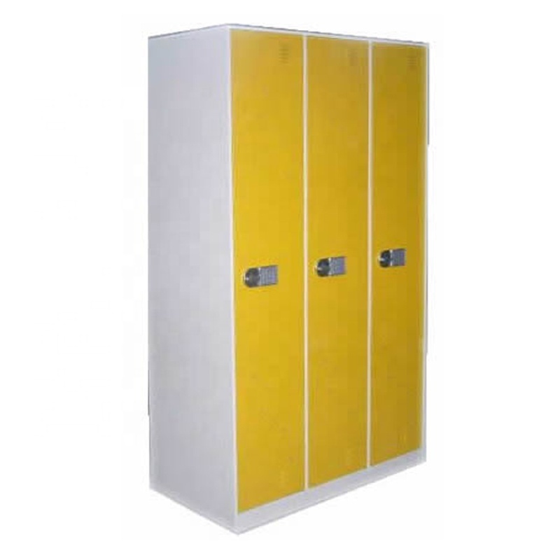 Metal Storage Wardrobe Locker 2 Doors  Gym Used Clothes Storage Lockers