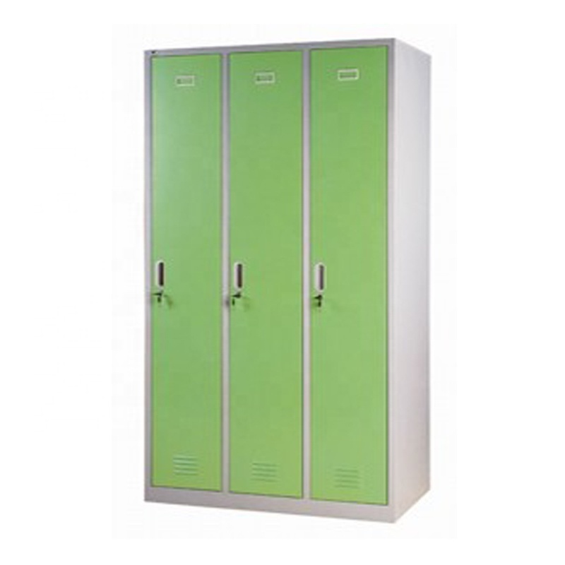 Metal Storage Wardrobe Locker 2 Doors  Gym Used Clothes Storage Lockers