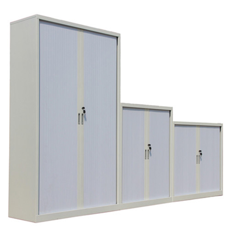 Custom Made Office Furniture Steel File Cabinet With PVC Roller Shutter Door