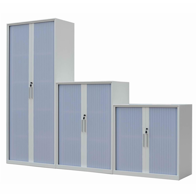 Custom Made Office Furniture Steel File Cabinet With PVC Roller Shutter Door