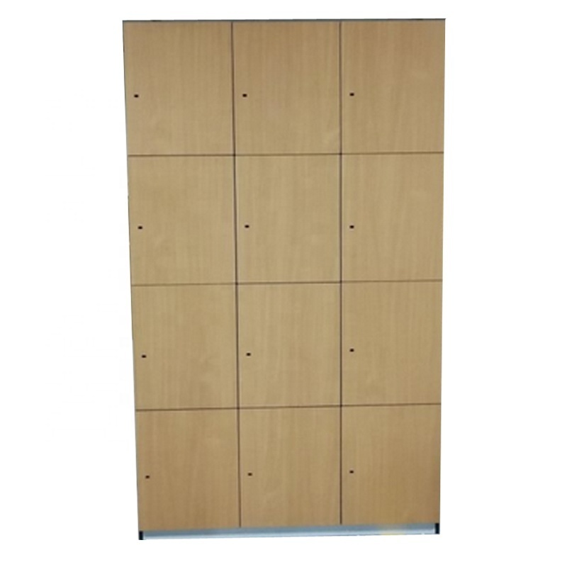 Waterproof HPL Cabinets Compact Laminate Wooden Locker For Beach