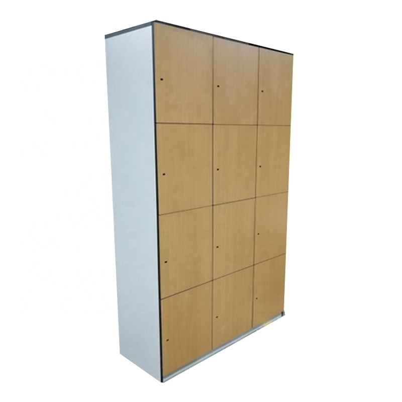 Waterproof HPL Cabinets Compact Laminate Wooden Locker For Beach