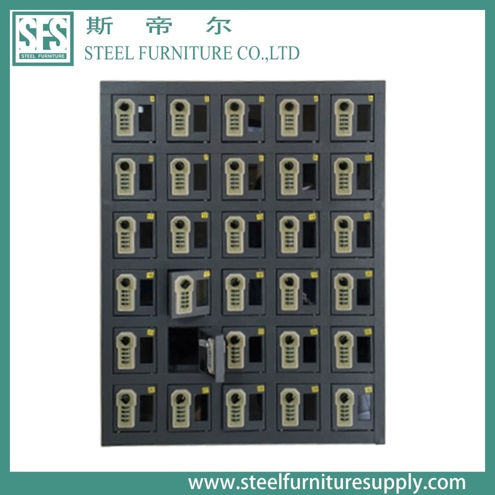 Metal 30 doors 50doors cell phone locker,mobile phone storage locker cabinet