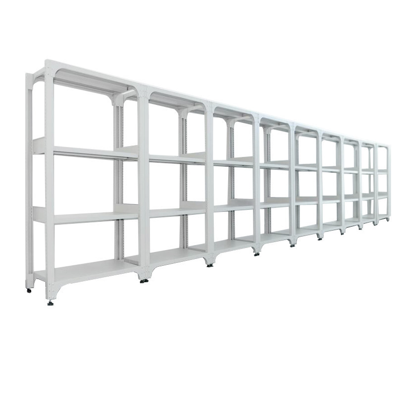 Metal storage rack three tier structure shelves