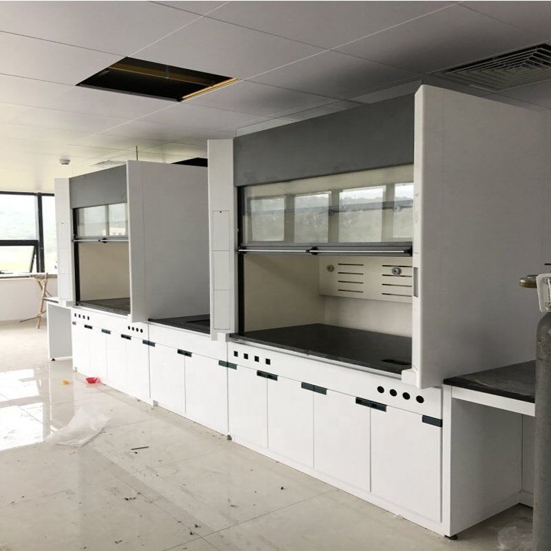 Laboratory Steel Furnitures Lab Fume Hood Equipment Fume Cupboard