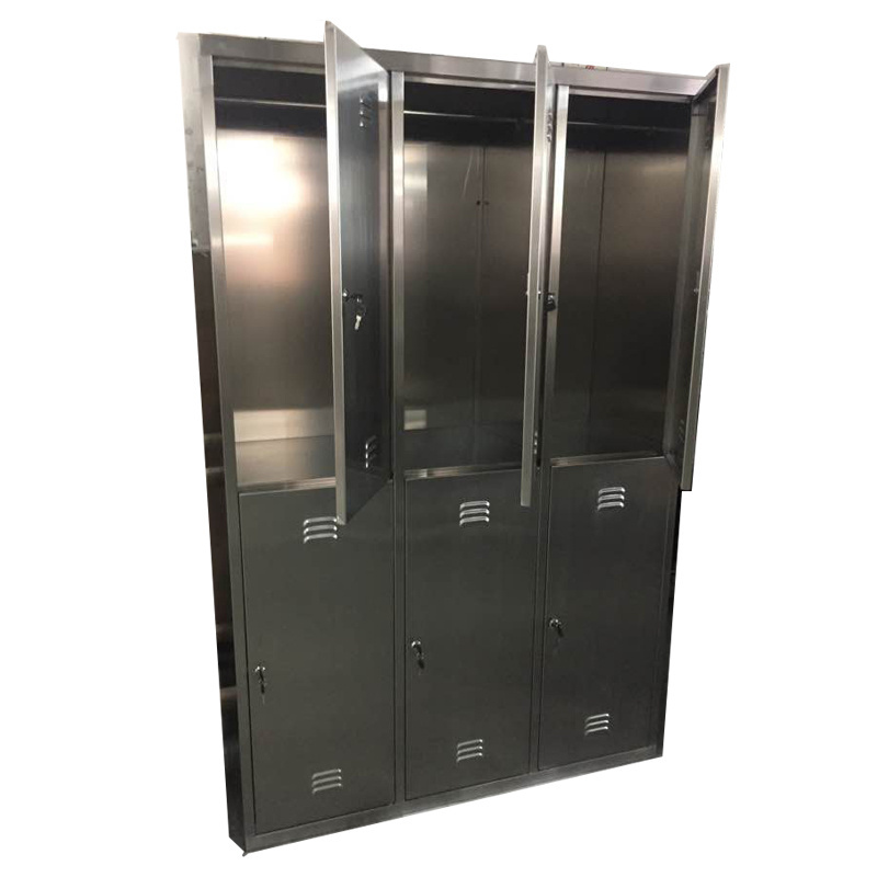 Beach Stainless Steel Lockers Changing Room Equipment Furniture Locker