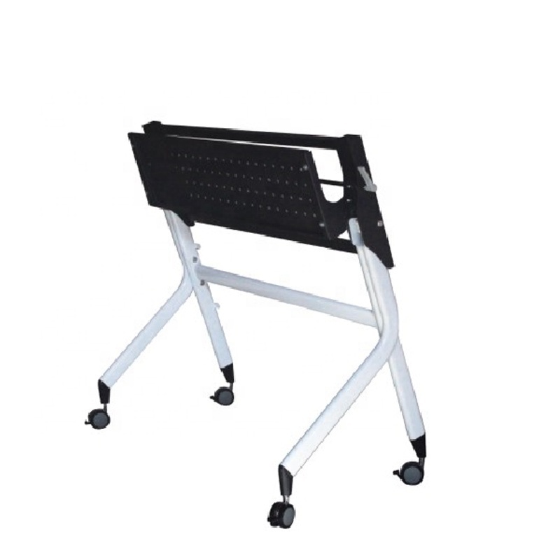 Modern Office Folding Furniture Simple Office Training Foldable Table with Caster