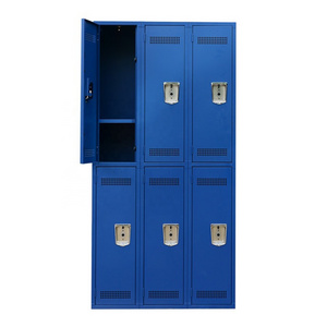 Student Metal Locker for School with Padlock Box School Bags Locker Cabinet