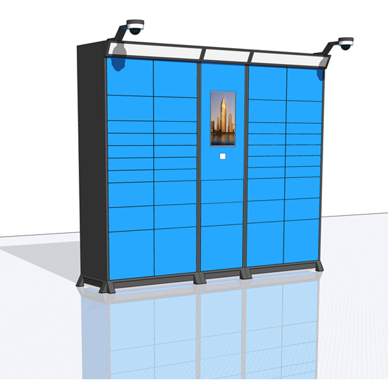 Shenzhen Custom Made Electronic Smart Cabinet Outdoor Parcel Locker