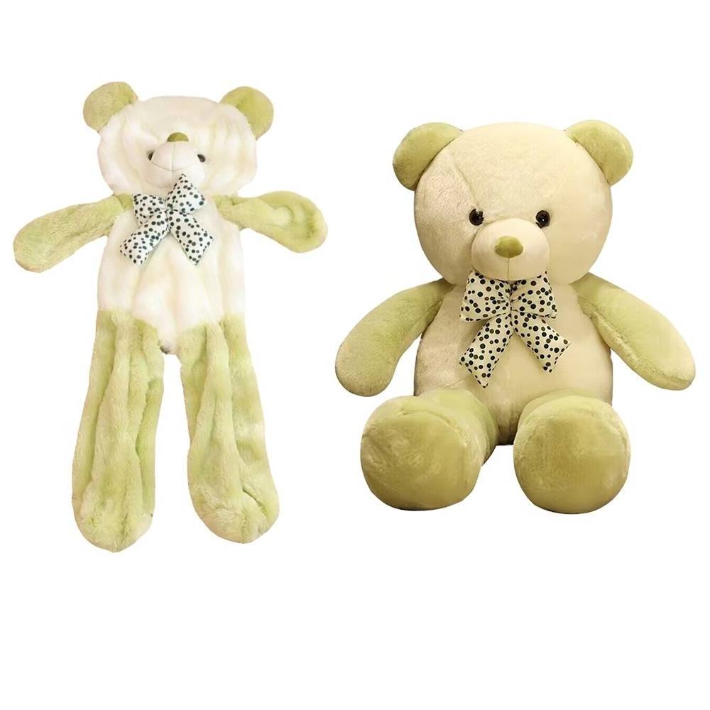 China Promotional Baby Wholesale Bulk Giant American Empty Unstuffed Teddy Bear Skins Animal Skins