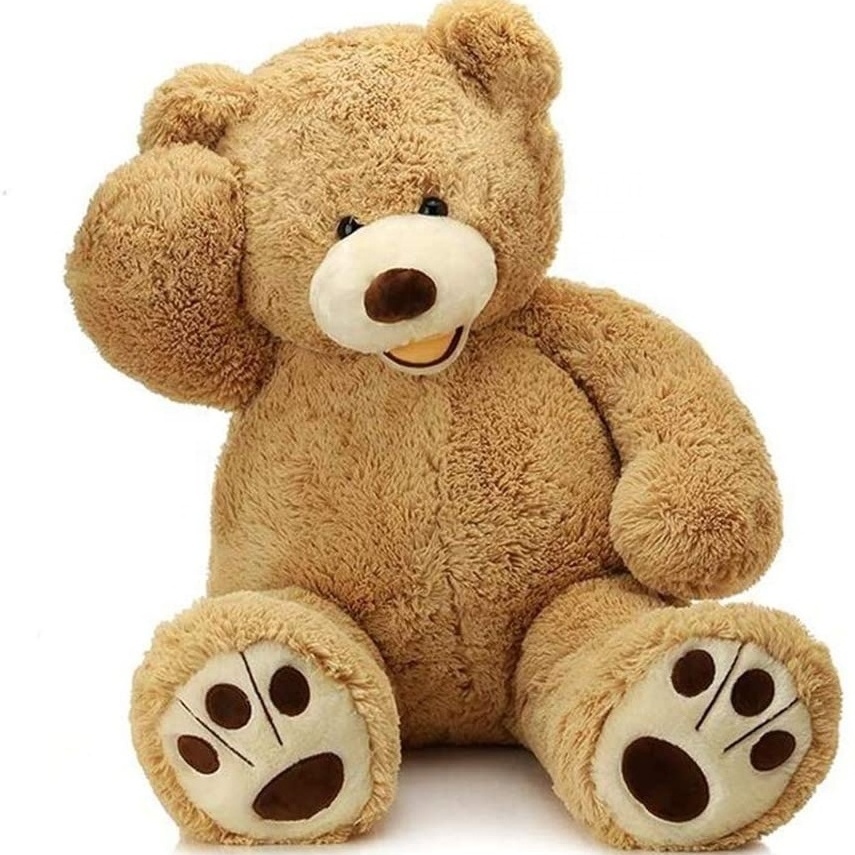 China Promotional Baby Wholesale Bulk Giant American Empty Unstuffed Teddy Bear Skins Animal Skins