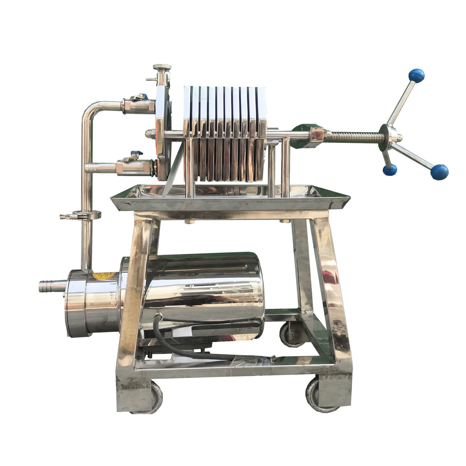 Stainless Steel Beer plate filter press for Sale